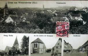 France, Synagogue in Weiterswiller
